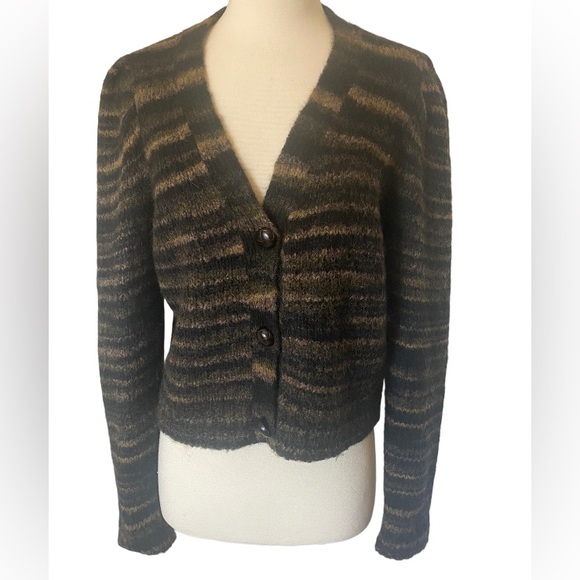 Veronica Beard Embry Puff Sleeve Cardigan - Picture 7 of 15